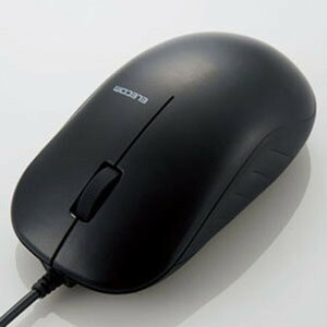 ELECOM �@�l�����L���}�E�X ���w�Z���T�[���� M�T�C�Y 3�{�^�� �u���b�N M-K7URBK/RS