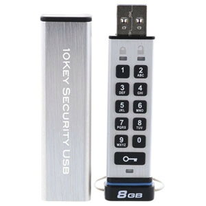 ELECOM ZLeBUSB s10Key Security USBt USB3.0Ή 8GB HUD-PUTK308GA1