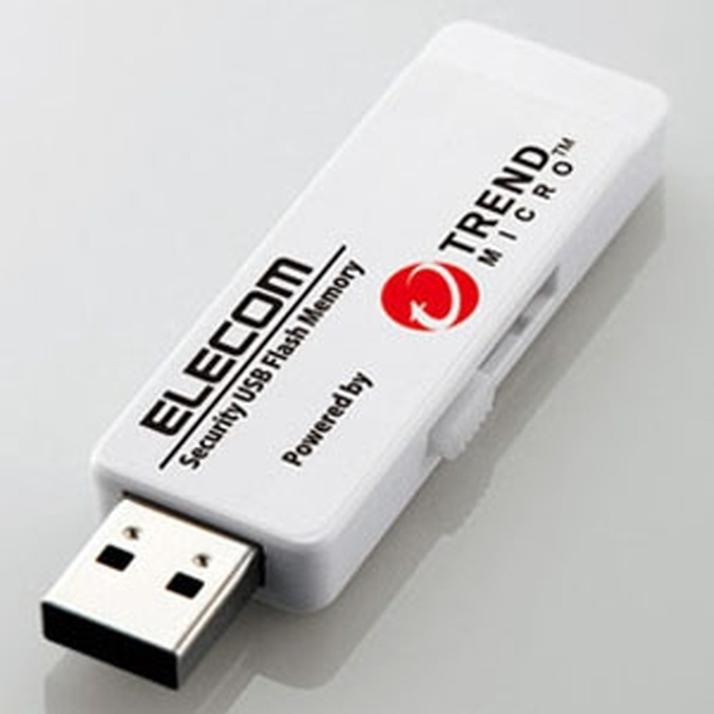 ELECOM 捧呈 セキュリティUSBメモリ トレンドマイクロエディション 豊富な品 USB3.0対応 MF-PUVT304GA5 4GB 5年ライセンスモデル