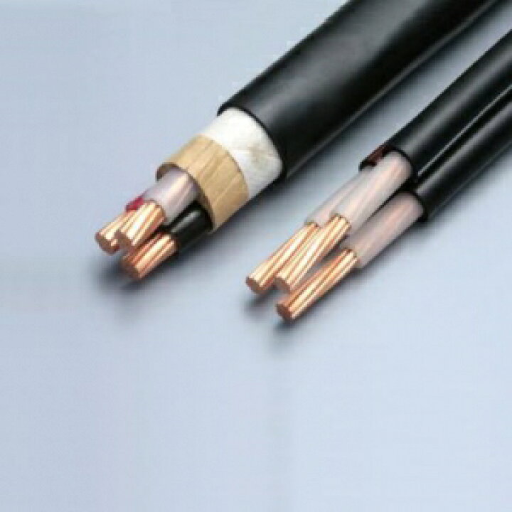 楽天市場 住電日立ケーブル 切売販売 600v 架橋ポリエチレン絶縁ビニルシース電力ケーブル 14 4心 10m単位切り売り 黒 600v Cv14sq 4c 10m 電材堂