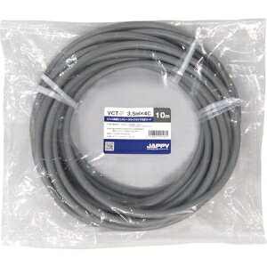 JAPPY �r�j���L���u�^�C���ی`�R�[�h 3.5mm 4�S 20m�� VCTF3.5SQX4C20MJP