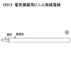 KHD �d�C�@��p�r�j���≏�d�� 600V 3.5 100m�� �� KIV3.5SQ×100m�N��