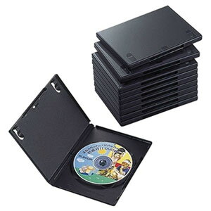ELECOM DVD�g�[���P�[�X 1�����[ 10���Z�b�g �u���b�N CCD-DVD03BK