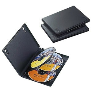 ELECOM DVDg[P[X 4[ 3Zbg ubN CCD-DVD08BK