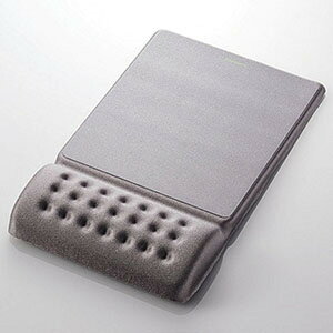 ELECOM �}�E�X�p�b�h �sCOMFY�t ���X�g���X�g��̌^ �d���v���[�g����ʃ^�C�v �O���[ MP-096GY