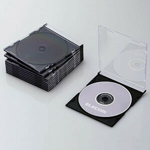ELECOM Blu-rayEDVDECDP[X X^Cv 1[ 10Zbg ubN CCD-JSCS10BK