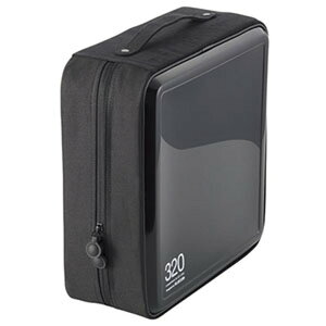 ELECOM CDEDVDt@Xi[P[X 320[ ubN CCD-H320BK