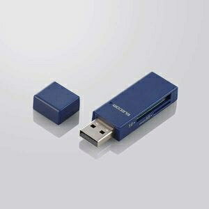 ELECOM USB2.0ΉJ[h[_/XeBbN^Cv MR-D205BU