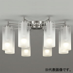 オーデリック LEDシャンデリア 高演色LED 〜8畳用 LED電球ミニクリプトン形 8灯 口金E17 OC257111WR