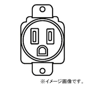 �_�ۓd�� �����ڒn�R���Z���g 2PE 15A 125V �� 1136C-B