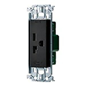 �p�i�\�j�b�N 15A�E20A���p�����ڒn�R���Z���g 20A 250V �����g�t �}�b�g�u���b�N WTL19223MB