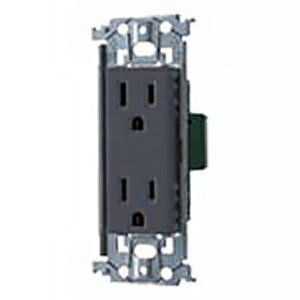 �p�i�\�j�b�N �����ڒn�_�u���R���Z���g 15A 125V �����g�t �}�b�g�O���[ WTL13123MH