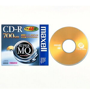 }NZ f[^pCD-R SuperMQV[Y Ђт[xfBXN 700MB 2`48{Ή 1 CDR700S.1P