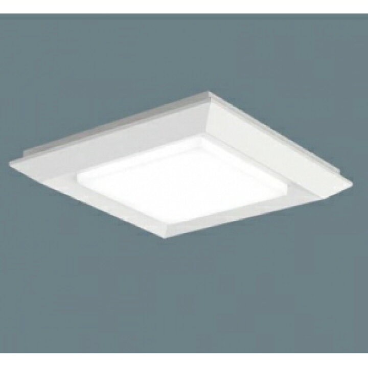 値下げ三菱製LEDベーススクエアライト LED一体型 昼白色 直付、半埋込兼用形