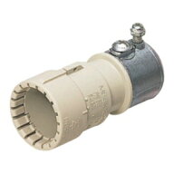 未来工業 GPアダプター PF管28⇔厚鋼電線管28 Gタイプ ねじ無 ベージュ MFSGN-28G