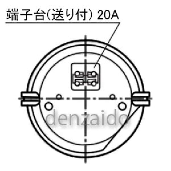 楽天市場】パナソニック 非常用照明器具 天井埋込型 埋込穴φ100 非常灯 
