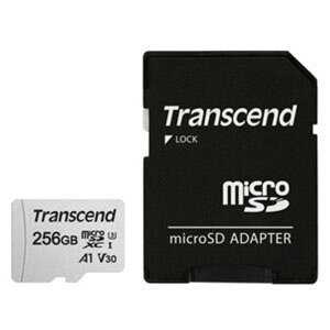gZh microSDXCJ[h 256GB UHS- U3 V30 A1 A_v^t TS256GUSD300S-A