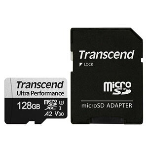 gZh microSDXCJ[h 128GB UHS- U3 V30 A2 A_v^t TS128GUSD340S