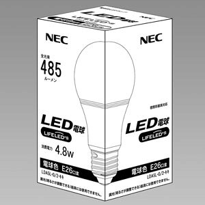 z^NX(NEC) LEDd ʓd`40W dF E26 Ή LDA5L-G/2-LL
