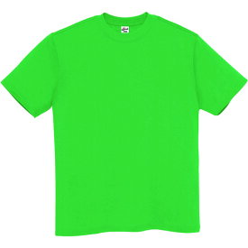 アイトス Tシャツ 男女兼用 グリーン 4L AZMT1800304L