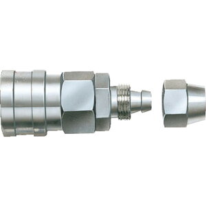 ハタヤ ウレタン径エヤーパーツ 6.5×10mm ウレタンホース用ソケットカプラ HC-2S