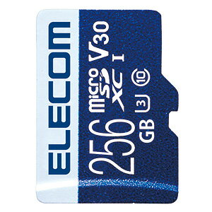 ELECOM microSDXCJ[h 256GB h\IPX7 UHS-U3EV30Ή f[^T[rXt MF-MS256GU13V3R