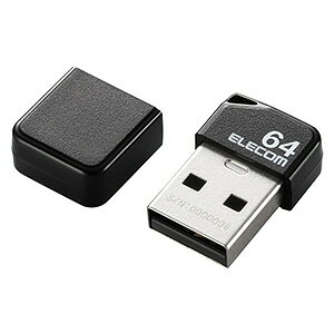 ELECOM Lbv^USB USB2.0Ή 64GB ubN MF-SU2B64GBK