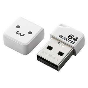ELECOM Lbv^USB USB2.0Ή 64GB zCgtFCX MF-SU2B64GWHF