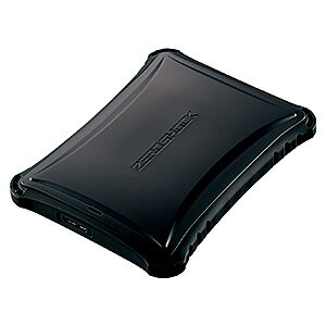 ELECOM Ot|[^uSSD ZEROSHOCKf 250GB USB3.2Gen1Ή ubN ESD-ZSA0250GBK