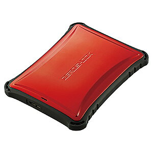 ELECOM Ot|[^uSSD ZEROSHOCKf 500GB USB3.2Gen1Ή bh ESD-ZSA0500GRD