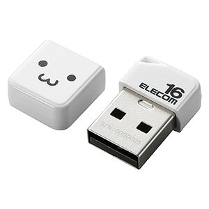 ELECOM Lbv^USB USB2.0Ή 16GB zCgtFCX MF-SU2B16GWHF