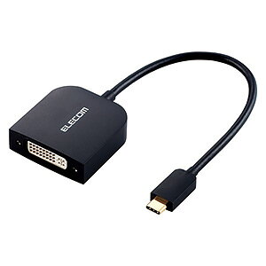 ELECOM Type-CfϊA_v^ TypeC-DVI 0.15m AD-CDVIBK