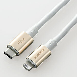 ELECOM LightningP[u TypeC-Lightning ϋv^Cv PDΉ 2.0m S[h MPA-CLPS20GD
