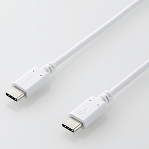 ELECOM お得セット USB2.0ケーブル TypeC-TypeC 新品 送料無料 スタンダードタイプ 長さ0.5m PD対応 MPA-CC05PNWH ホワイト