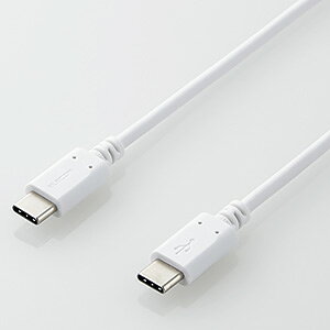 ELECOM USB2.0�P�[�u�� TypeC-TypeC �X�^���_�[�h�^�C�v PD�Ή� ����2.0m �z���C�g MPA-CC20PNWH