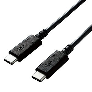 ELECOM USB2.0�P�[�u�� TypeC-TypeC PD�Ή� ����3.0m U2C-CC30NBK2