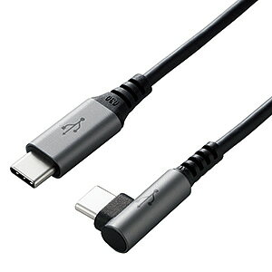 ELECOM USB2.0P[u TypeC-TypeC LRlN^ PDΉ 2.0m U2C-CCL20NBK
