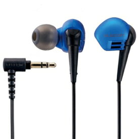 ELECOM ステレオヘッドホン ≪Grand Bass≫ 高音質モデル セミオープン型 耳栓Y型コード1.2m ブルー EHP-GB10AXBU