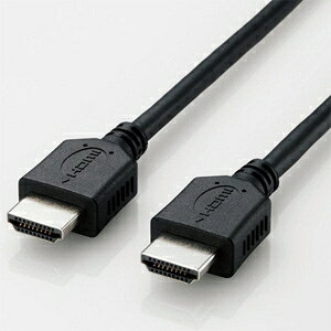 ELECOM HIGHSPEED HDMI�P�[�u�� �C�[�T�l�b�g�Ή� 4K�Ή� �P�[�u����5m CAC-HD14EL50BK