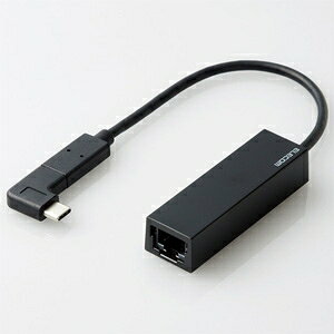 ELECOM MKrbgLANA_v^[ USB3.1(Gen1) Type-CELRlN^t ubN EDC-GUC3L-B