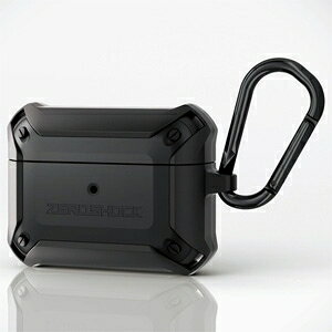 ELECOM AirPods PropZEROSHOCKP[X 2019Nfp LECX[dΉ Jrit ubN AVA-AP2ZEROBK