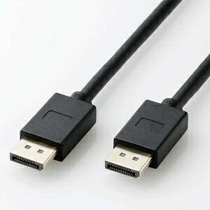 ELECOM DisplayPortP[u 8KΉ Ver1.4F؍ bN@\Ȃ32.4Gbps`Ή P[u1m CAC-DP1410BK2
