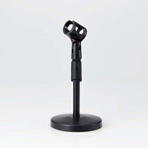 ELECOM 卓上型マイクスタンド HS-DSARMBK