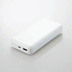 ELECOM 20000mAh C+A 20W ���o�C���o�b�e���[ DE-C34-20000WH