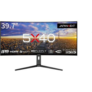 JAPANNEXT @ll 39.7C` Ȗ (R2500) 5K2K𑜓x (5120x2160) JN-5X40