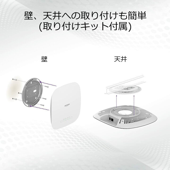 楽天市場】ネットギア WiFi6 無線lan 法人向け メッシュwifi アクセス 