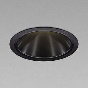 コイズミ照明 LEDベースダウンライト グレアレス 高演色タイプ 250・400・800・1000lmクラス JR12V50W・JDR40W・65W相当 埋込穴φ100mm 配光角55° 温白色 黒色鏡面コーン 電源別売 XD256527BM