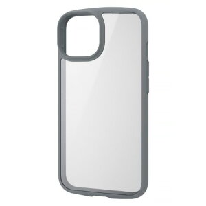 TOUGH SLIM LITE�P�[�X iPhone13�E14�p �w�ʃK���X �O���[ PM-A22ATSLFCGGY