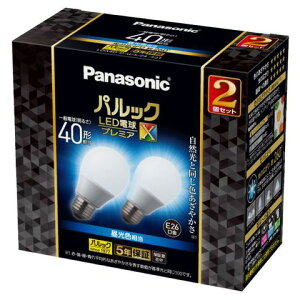 �p�i�\�j�b�N LED�d�� ��ʓd���^�C�v 40�`���� ��ԑS�̂��Ƃ炷�^�C�v E26���� �����F���� 2�Z�b�g LDA4D-D-G/S/Z4/F-2T