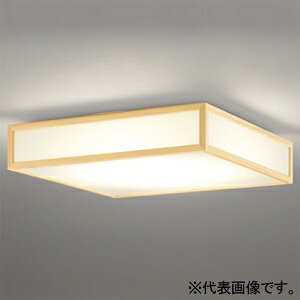 オーデリック LED和風シーリングライト 角型 高演色LED 〜6畳用 LED一体型 電球色〜昼光色 OL291099R